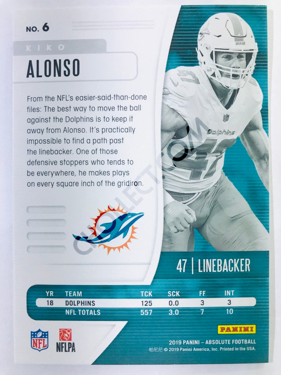 Kiko Alonso - Miami Dolphins 2019-20 Panini Absolute #6