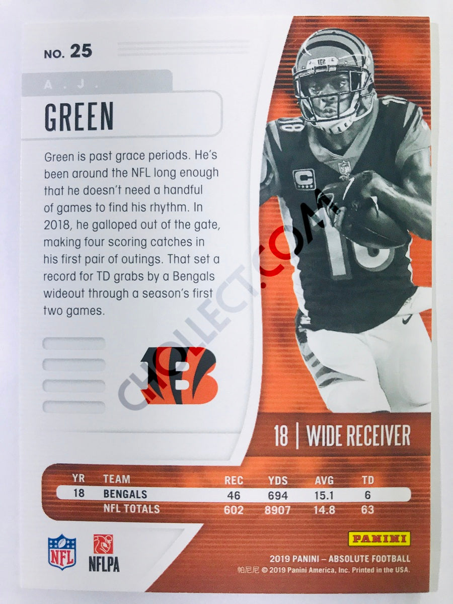 A.J. Green - Cincinnati Bengals 2019-20 Panini Absolute #25