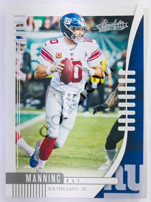 Eli Manning - New York Giants 2019-20 Panini Absolute #61