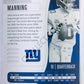 Eli Manning - New York Giants 2019-20 Panini Absolute #61