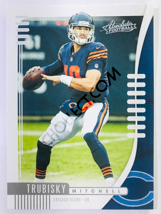 Mitchell Trubisky - Chicago Bears 2019-20 Panini Absolute #64