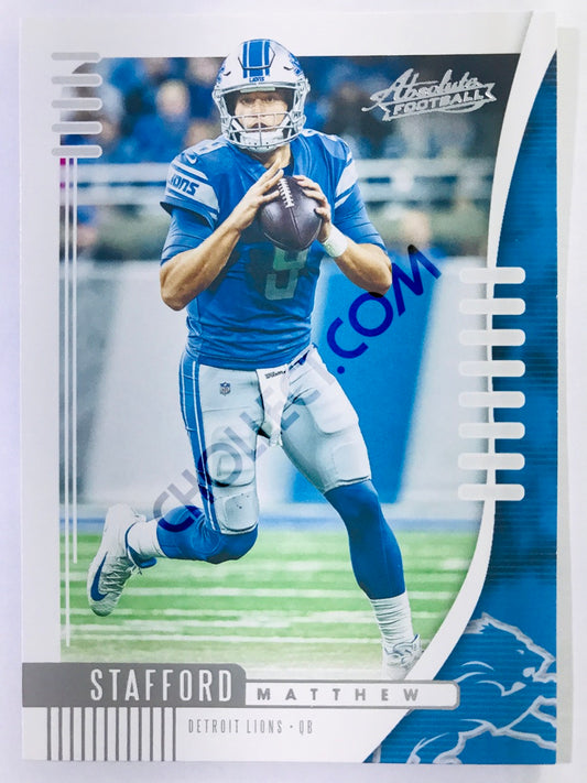 Matthew Stafford - Detroit Lions 2019-20 Panini Absolute #73