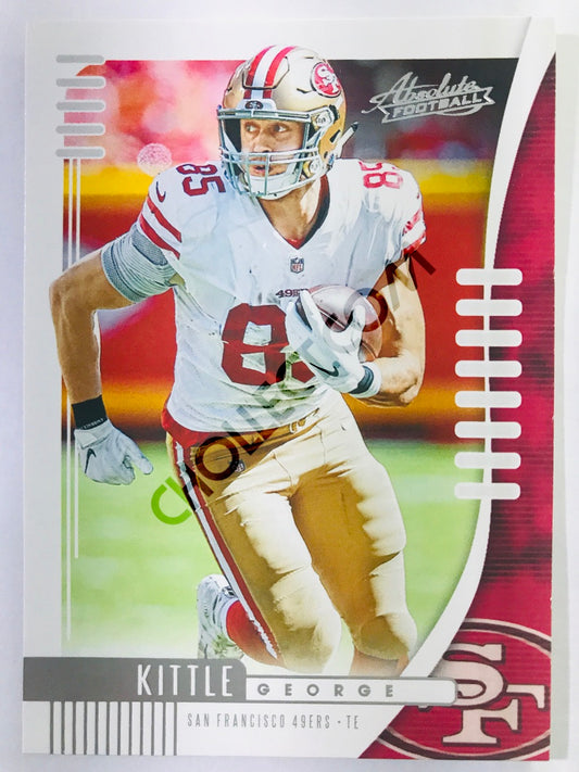 George Kittle - San Francisco 49ers 2019-20 Panini Absolute #96