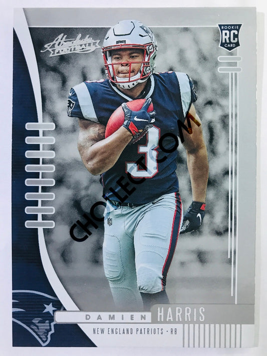 Damien Harris - New England Patriots 2019-20 Panini Absolute RC Rookie #106