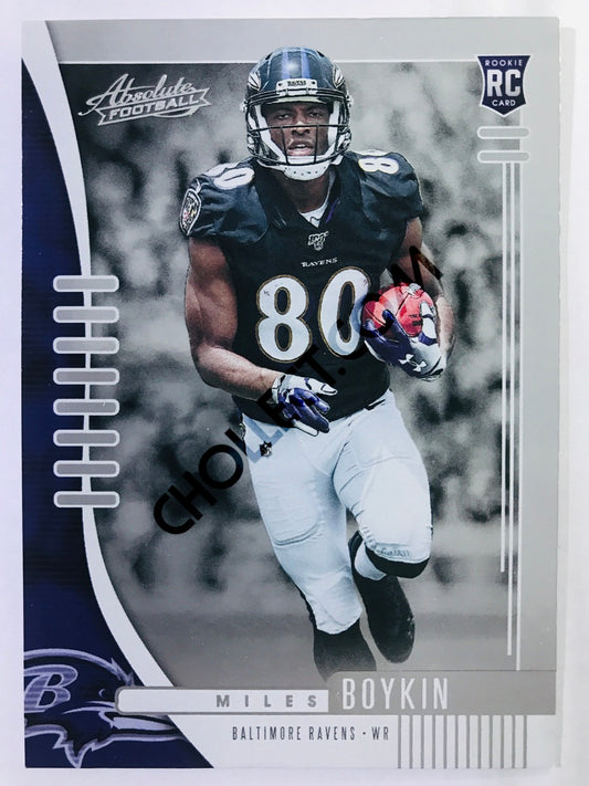 Miles Boykin - Baltimore Ravens 2019-20 Panini Absolute RC Rookie #129