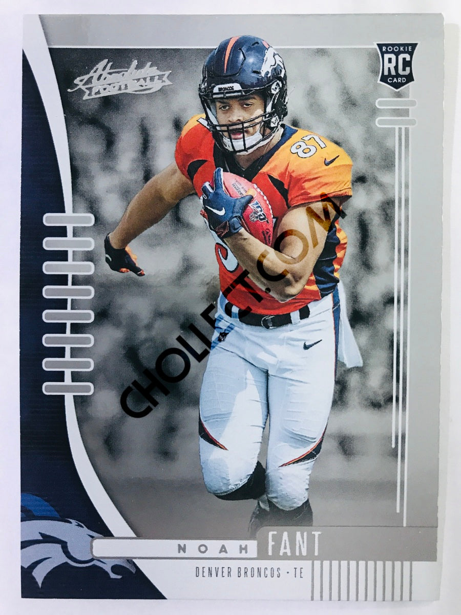 Noah Fant - Denver Broncos 2019-20 Panini Absolute RC Rookie #133