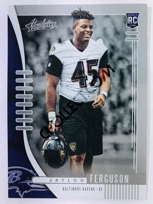 Jaylon Ferguson - Baltimore Ravens 2019-20 Panini Absolute RC Rookie #142