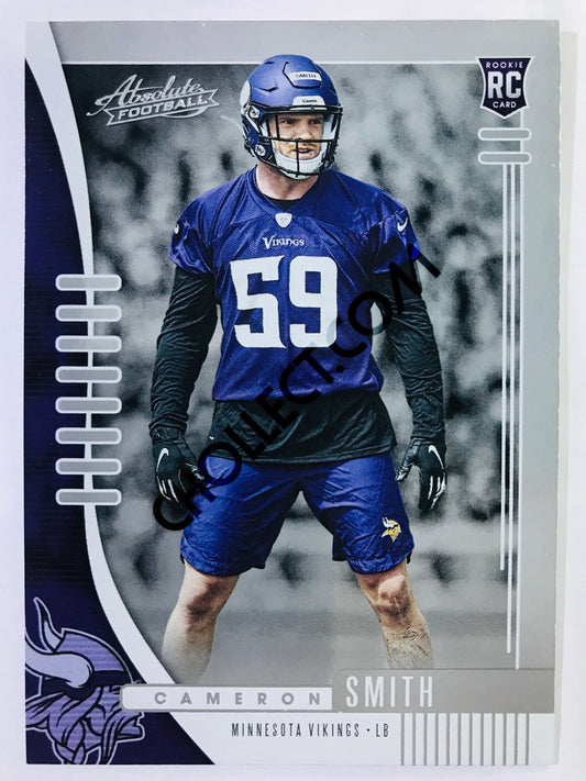 Cameron Smith - Minnesota Vikings 2019-20 Panini Absolute RC Rookie #172