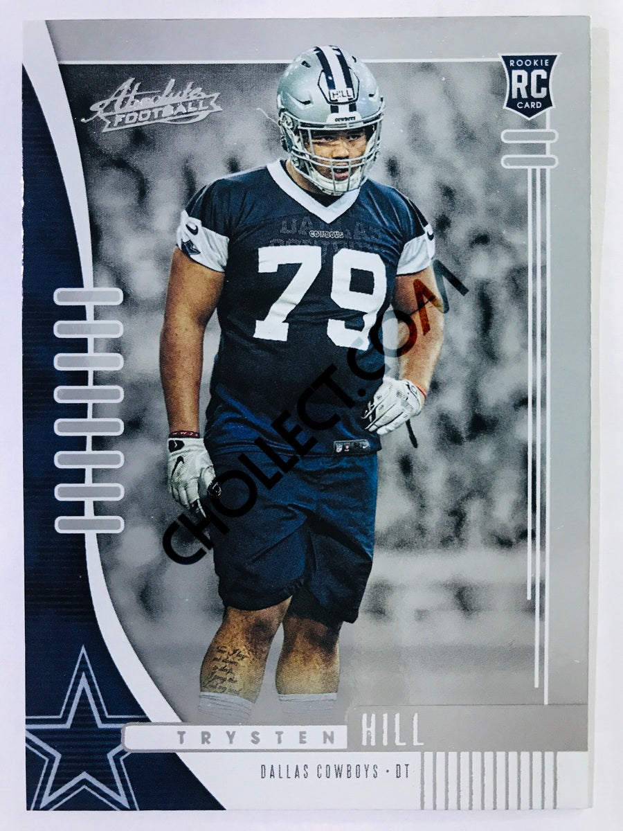 Trysten Hill - Dallas Cowboys 2019-20 Panini Absolute RC Rookie #173