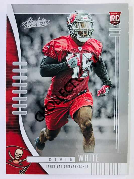 Devin White - Tampa Bay Buccaneers 2019-20 Panini Absolute RC Rookie #190