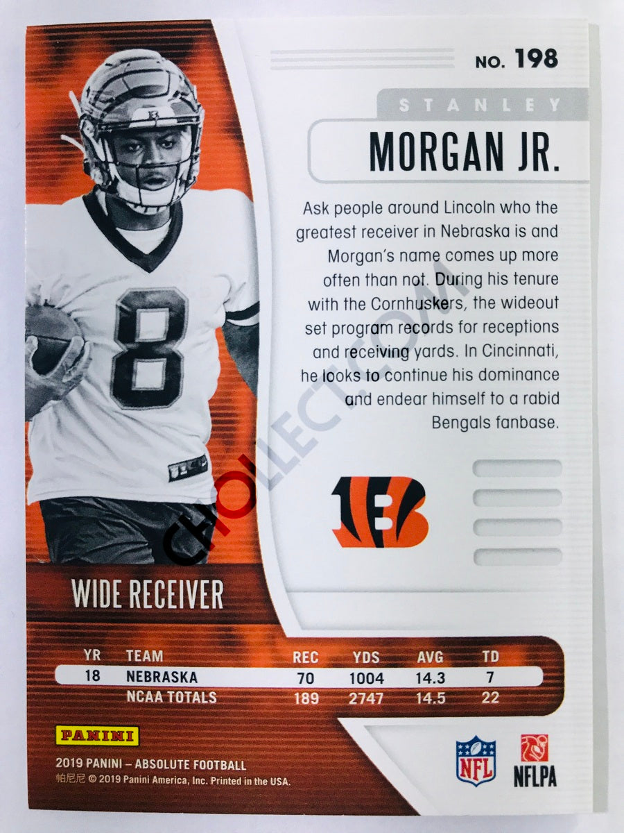 Stanley Morgan Jr. - Cincinnati Bengals 2019-20 Panini Absolute RC Rookie #198