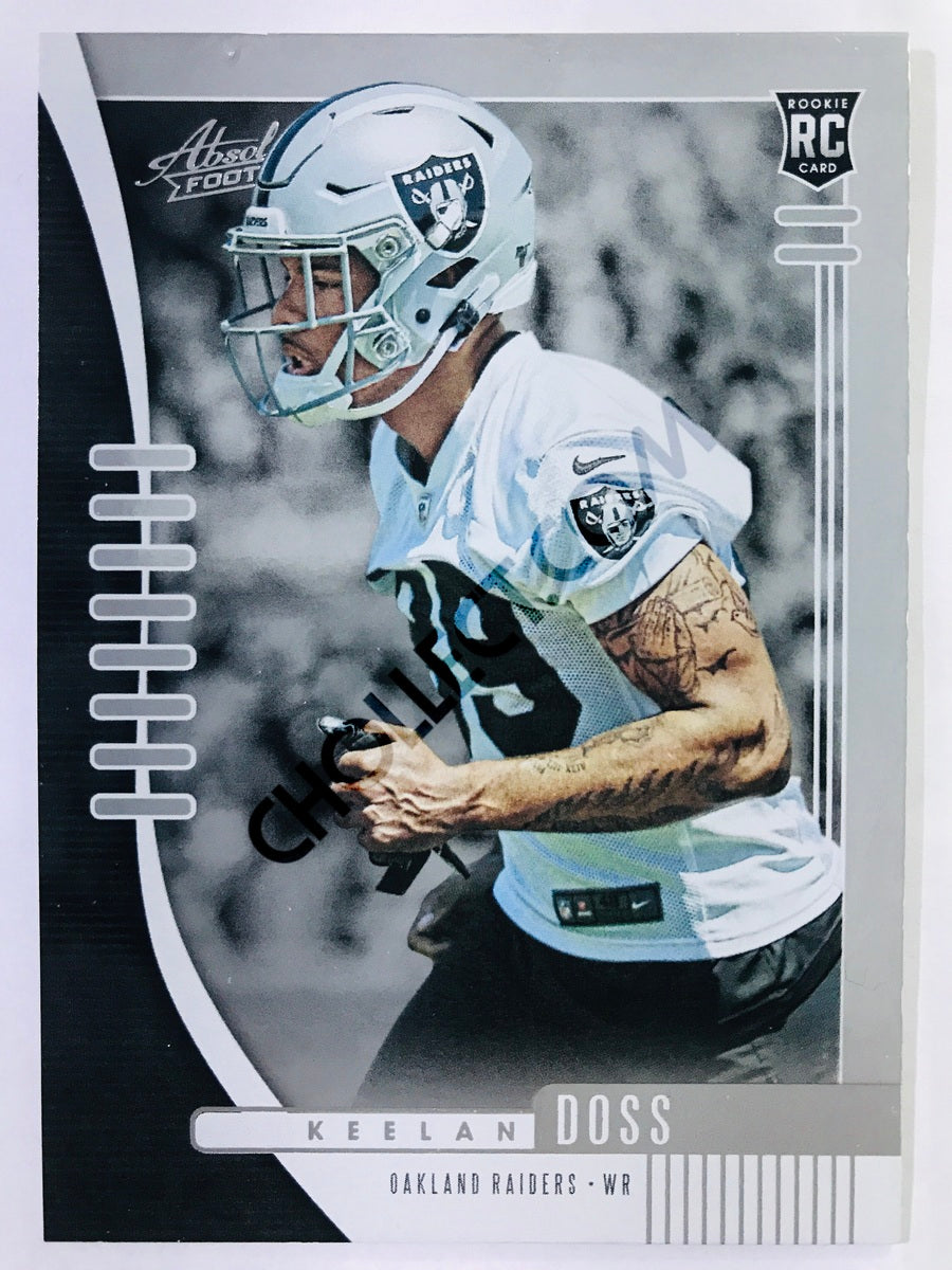 Keelan Doss - Oakland Raiders 2019-20 Panini Absolute RC Rookie #199