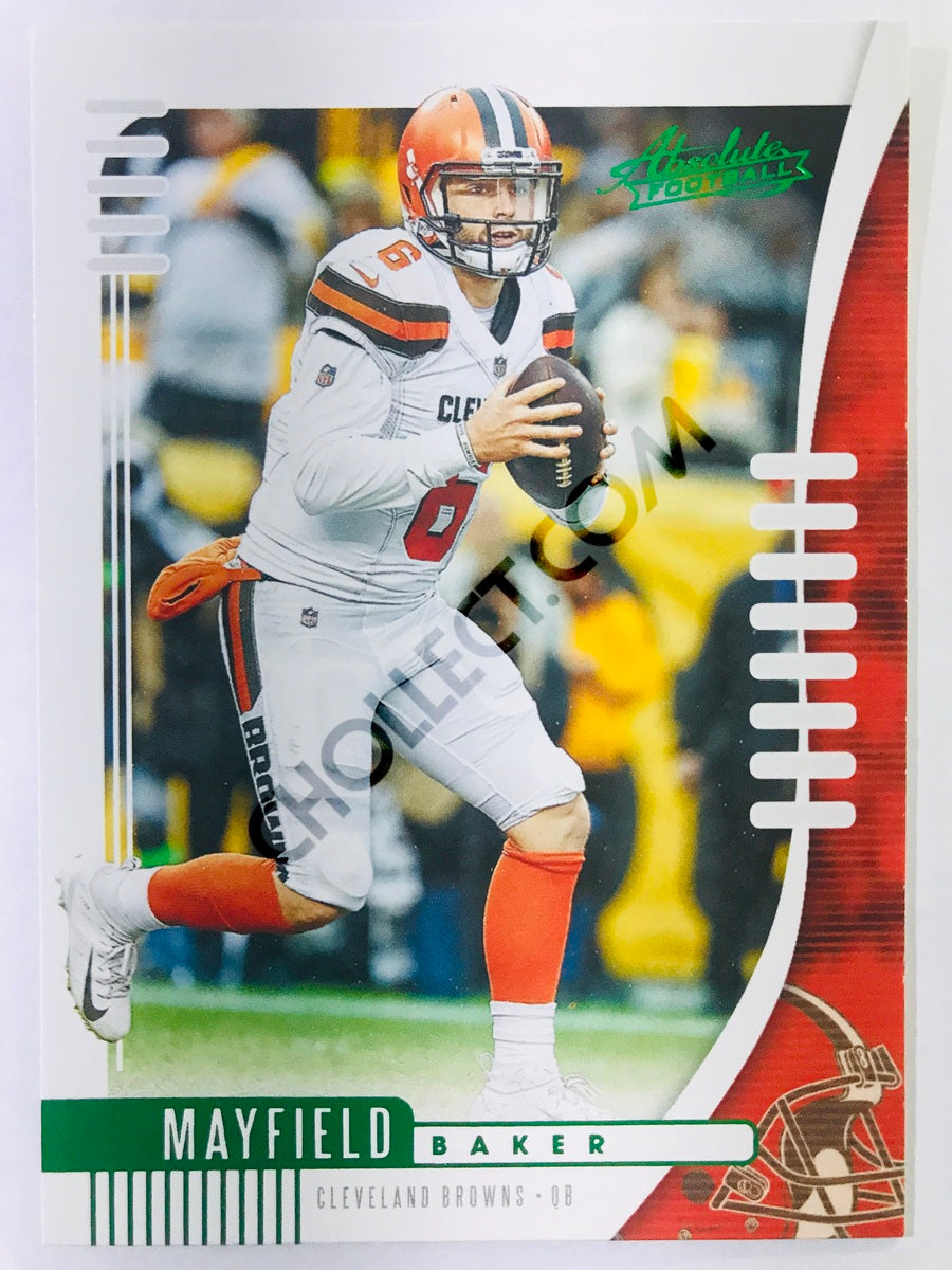 Baker Mayfield - Cleveland Browns 2019-20 Panini Absolute Green Parallel #19