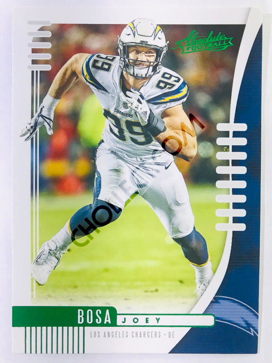 Joey Bosa - Los Angeles Chargers 2019-20 Panini Absolute Green Parallel #44