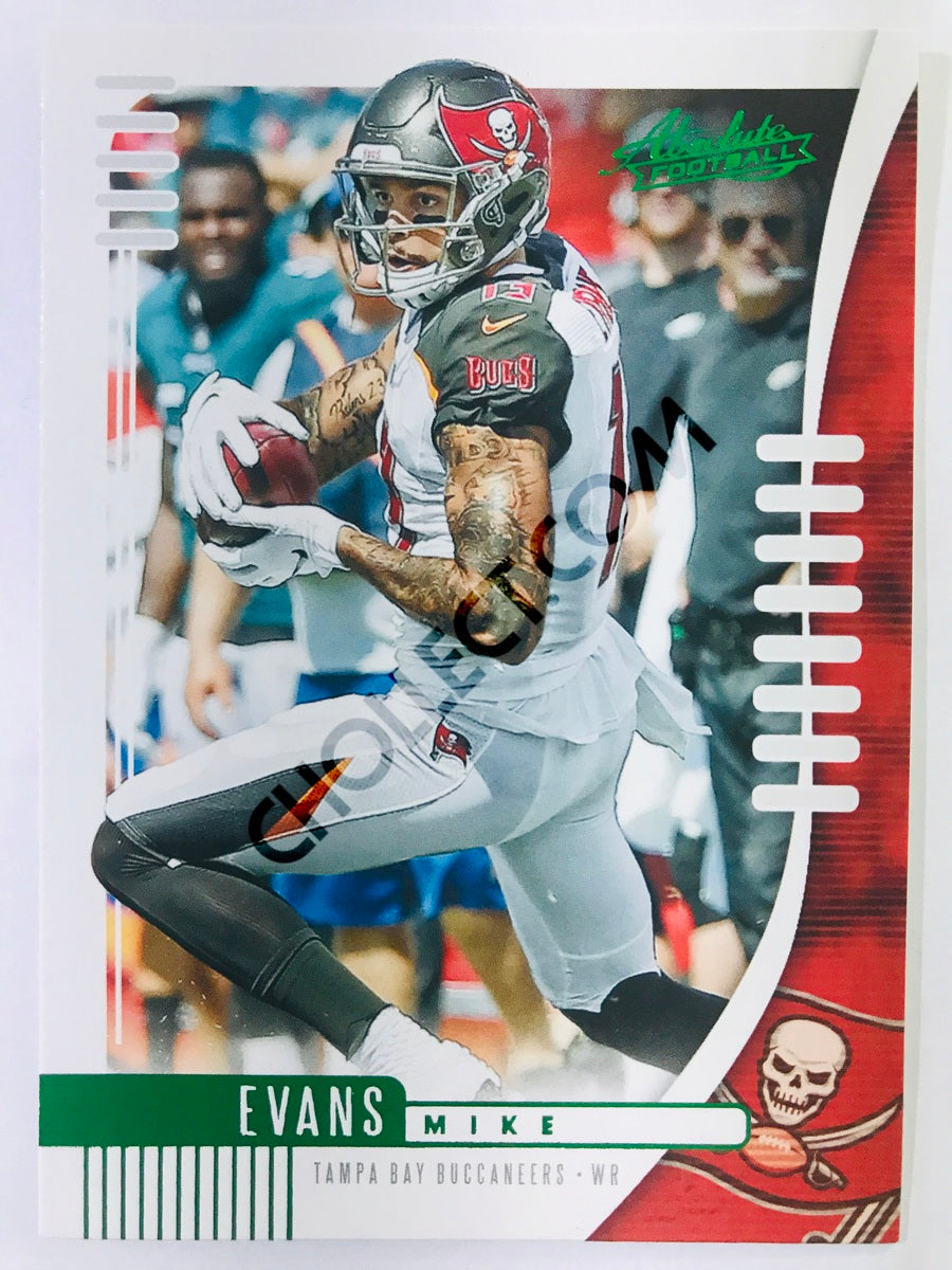 Mike Evans - Tampa Bay Buccaneers 2019-20 Panini Absolute Green Parallel #86