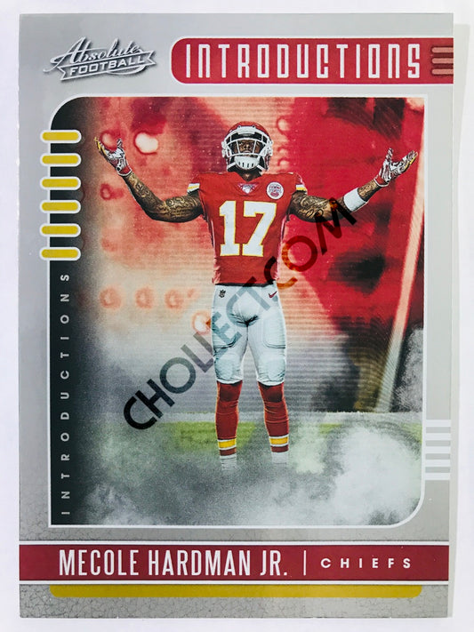 Mecole Hardman Jr. - Kansas City Chiefs 2019-20 Panini Absolute Introductions Insert #15