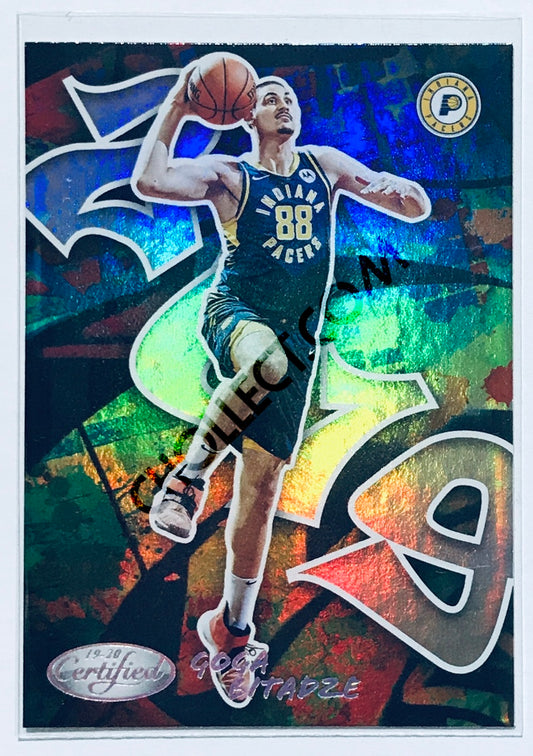 Goga Bitadze - Indiana Pacers 2019-20 Panini Certified 2019 Insert Rookie #012