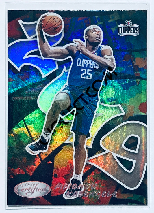 Mfiondu Kabengele - Los Angeles Clippers 2019-20 Panini Certified 2019 Insert Rookie #023