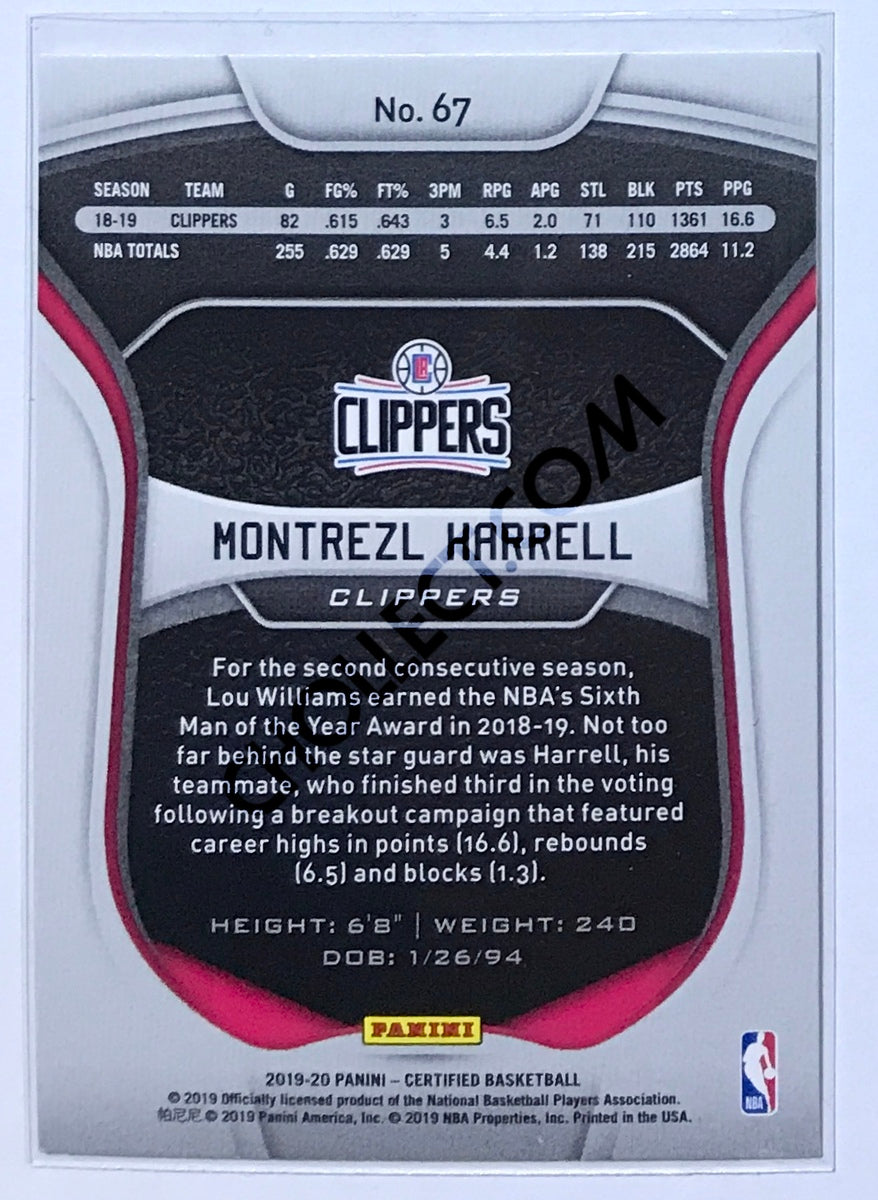 Montrezl Harrell - Los Angeles Clippers 2019-20 Panini Certified #67