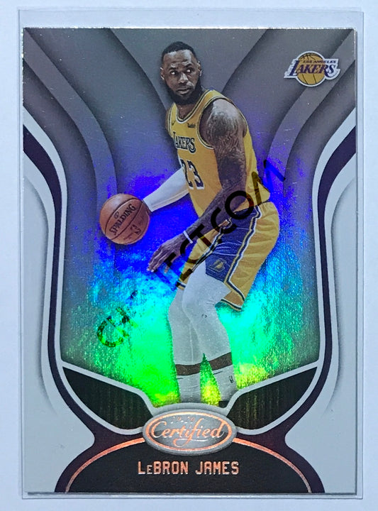 LeBron James - Los Angeles Lakers 2019-20 Panini Certified #70