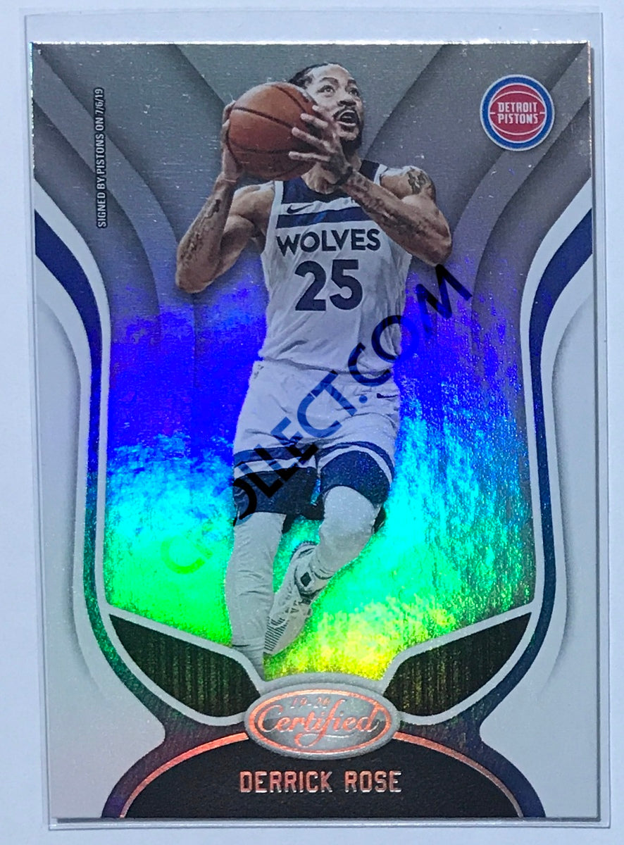 Derrick Rose - Detroit Pistons 2019-20 Panini Certified #132