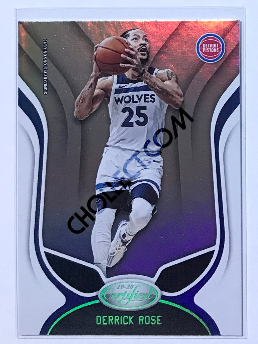 Derrick Rose - Detroit Pistons 2019-20 Panini Certified #132