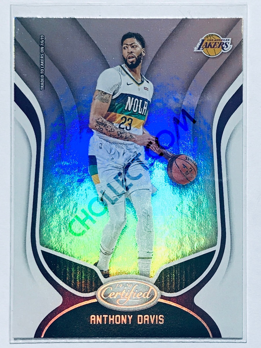 Anthony Davis - Los Angeles Lakers 2019-20 Panini Certified #136