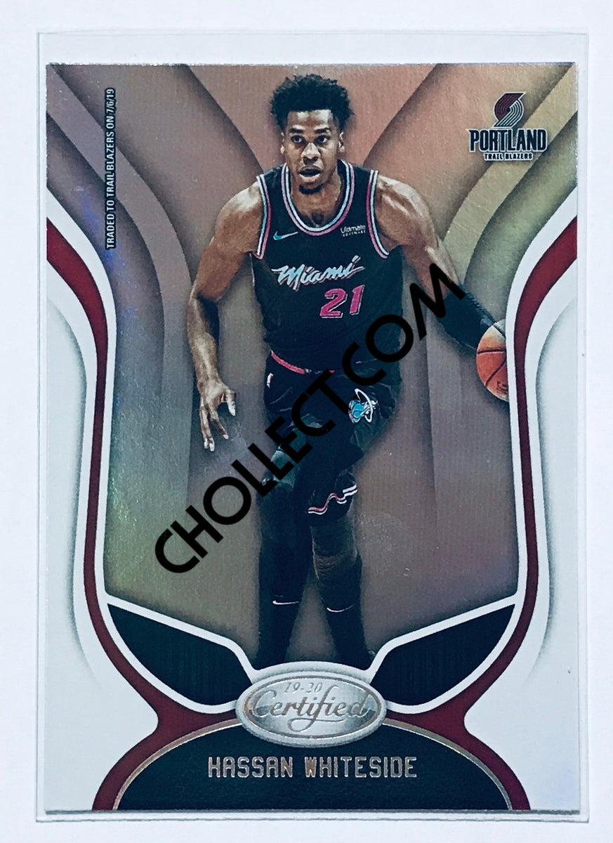 Hassan Whiteside - Portland Trail Blazers 2019-20 Panini Certified #148