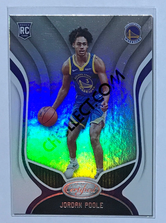 Jordan Poole - Golden State Warriors 2019-20 Panini Certified RC Rookie #175