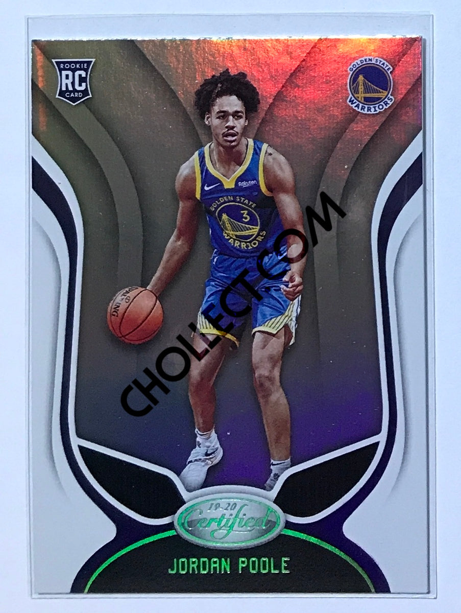 Jordan Poole - Golden State Warriors 2019-20 Panini Certified RC Rookie #175