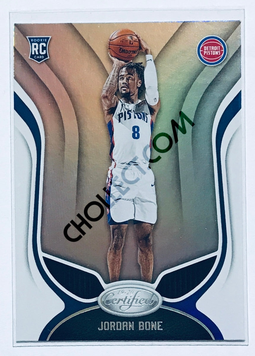 Jordan Bone - Detroit Pistons 2019-20 Panini Certified RC Rookie #194