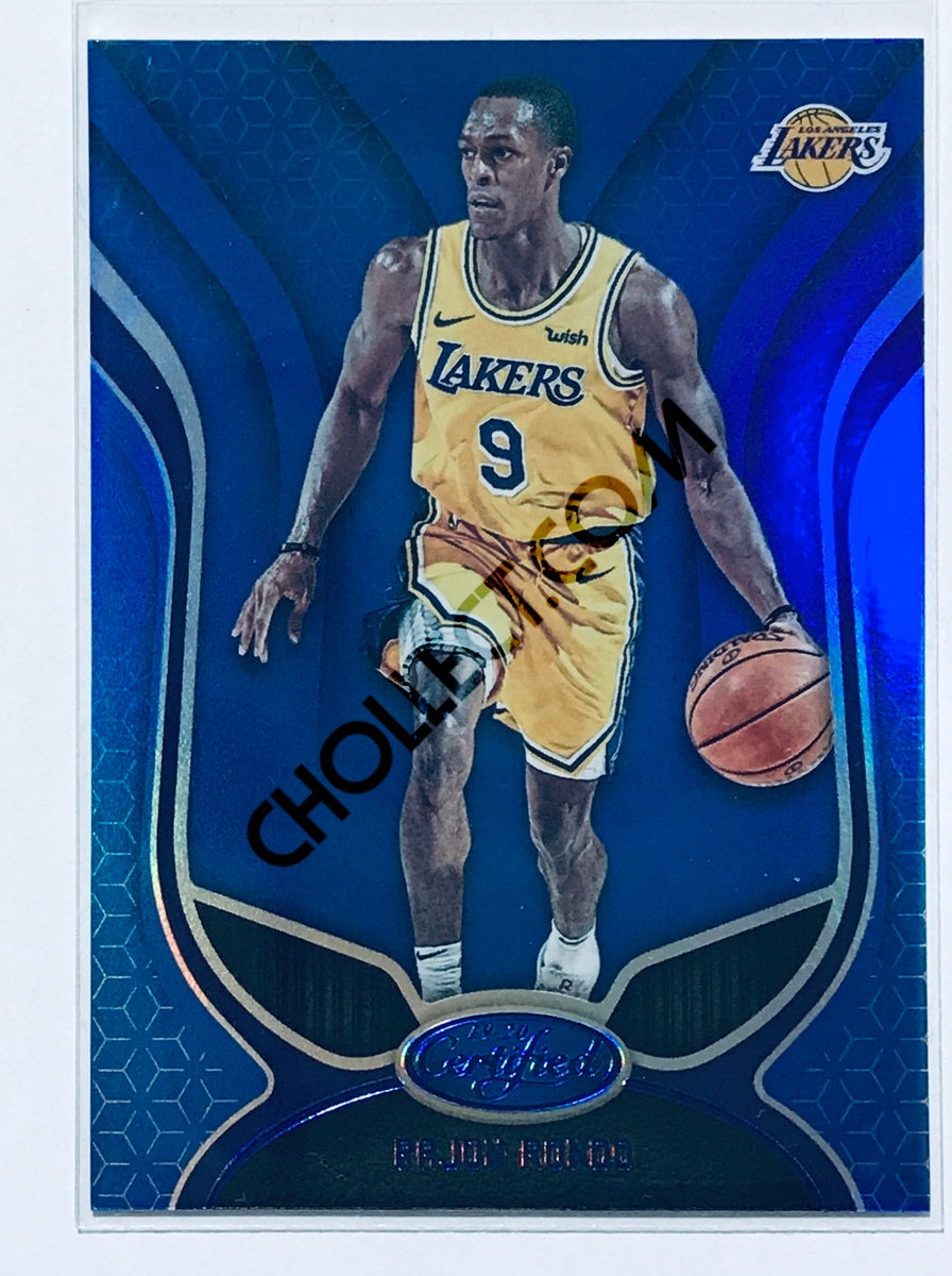 Rajon Rondo - Los Angeles Lakers 2019-20 Panini Certified Parallel Blue #72