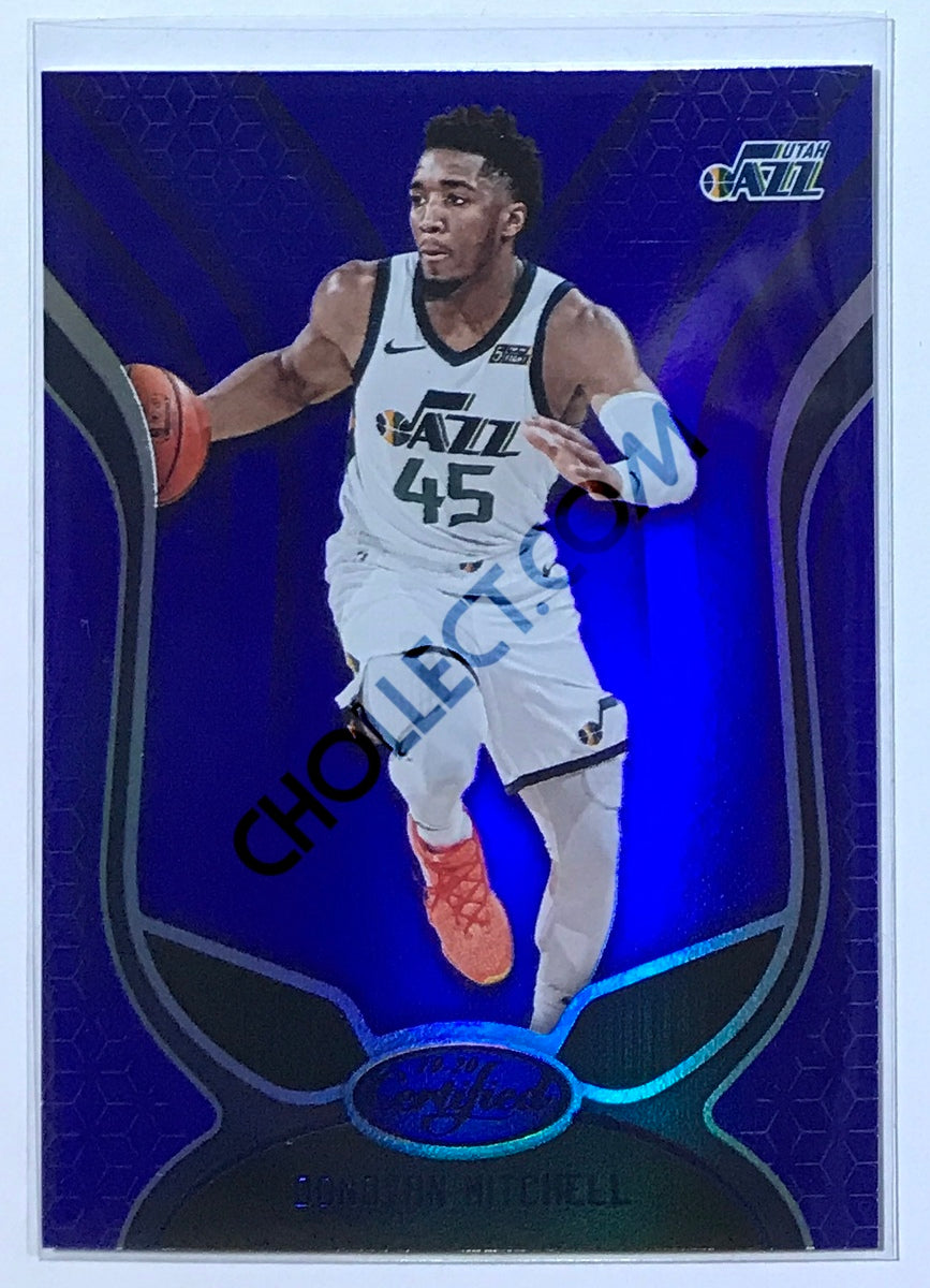 Donovan Mitchell - Utah Jazz 2019-20 Panini Certified Blue Parallel #117