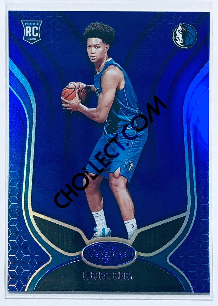 Isaiah Roby - Dallas Mavericks 2019-20 Panini Certified Parallel Blue RC Rookie #186