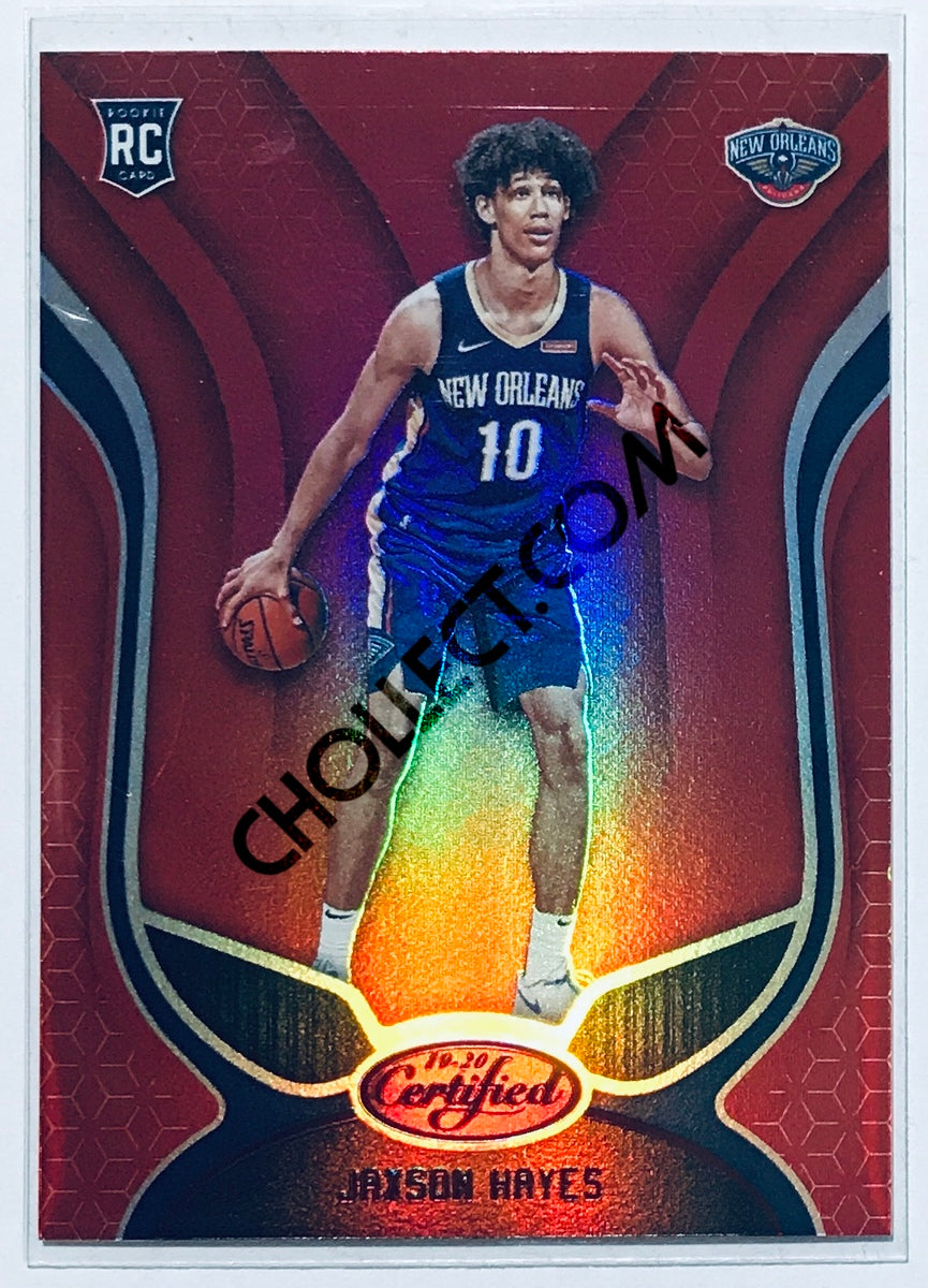 Jaxson Hayes - New Orleans Pelicans 2019-20 Panini Certified Parallel Red RC Rookie #157