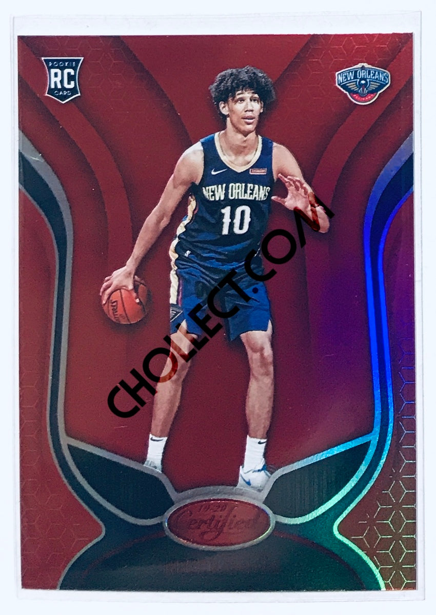 Jaxson Hayes - New Orleans Pelicans 2019-20 Panini Certified Parallel Red RC Rookie #157