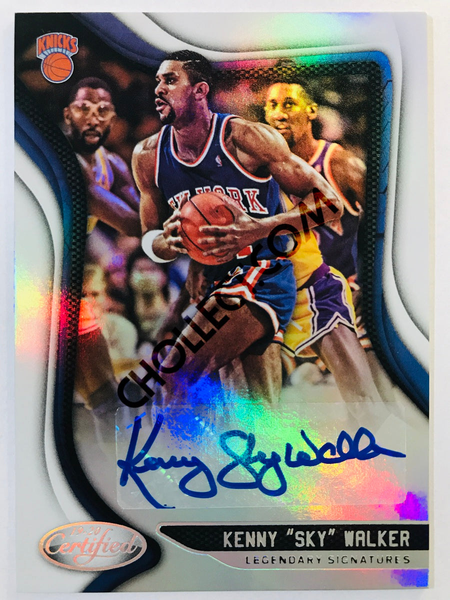 Kenny 'Sky' Walker - New York Knicks 2019-20 Panini Certified Legendary Signatures #LS-KW