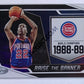 John Salley - Detroit Pistons 2019-20 Panini Certified Raise The Banner Insert #004