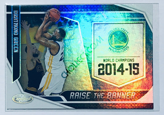 Draymond Green - Golden State Warriors 2019-20 Panini Certified Raise The Banner Insert #027