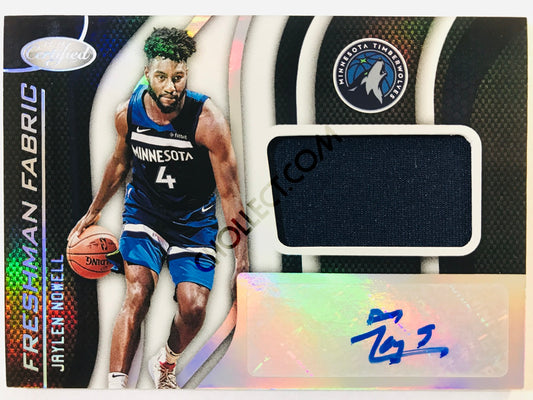 Jaylen Nowell - Minnesota Timberwolves 2019-20 Panini Certified Freshman Fabric #24