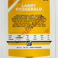 Larry Fitzgerald - Arizona Cardinals 2019-20 Panini Donruss #10