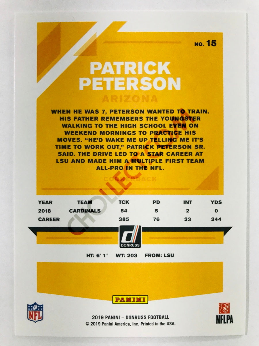 Patrick Peterson - Arizona Cardinals 2019-20 Panini Donruss #15