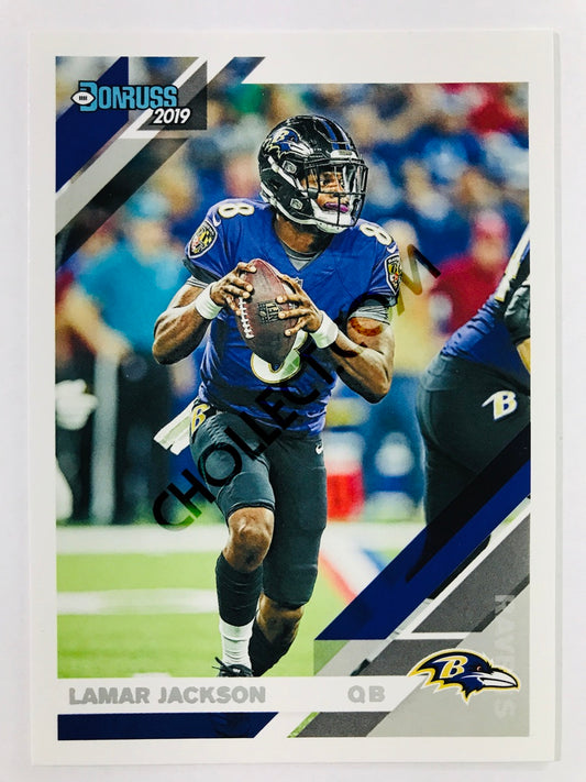 Lamar Jackson - Baltimore Ravens 2019-20 Panini Donruss #25