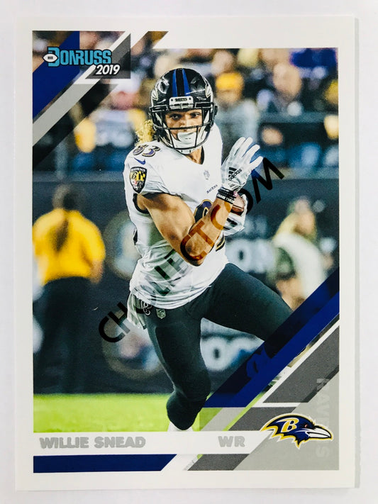 Willie Snead IV - Baltimore Ravens 2019-20 Panini Donruss #27