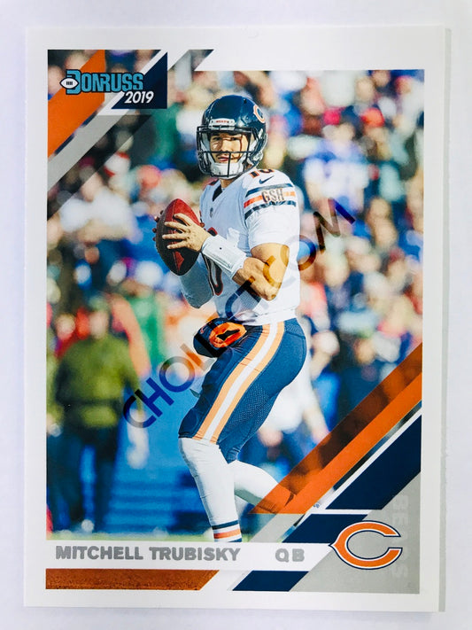 Mitchell Trubisky - Chicago Bears 2019-20 Panini Donruss #49