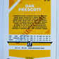 Dak Prescott - Dallas Cowboys 2019-20 Panini Donruss #73