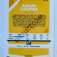 Amari Cooper - Dallas Cowboys 2019-20 Panini Donruss #77