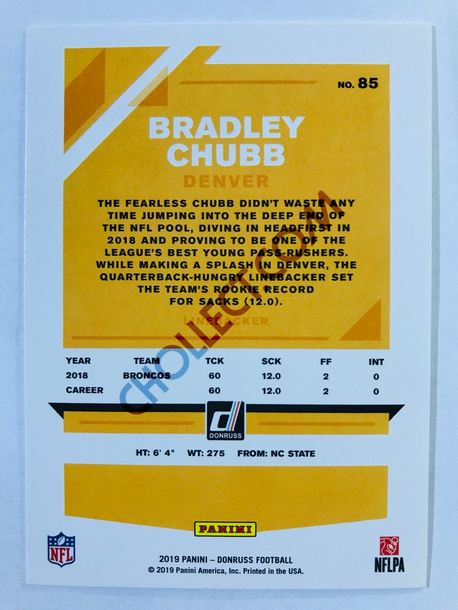 Bradley Chubb - Denver Broncos 2019-20 Panini Donruss #85