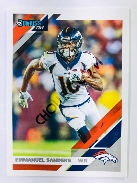 Emmanuel Sanders - Denver Broncos 2019-20 Panini Donruss #87