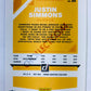 Justin Simmons - Denver Broncos 2019-20 Panini Donruss #88